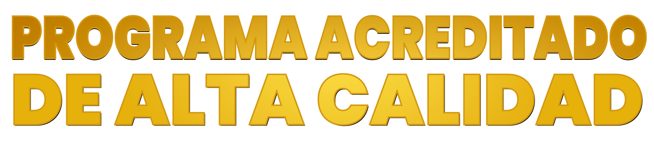 Sello de acreditación