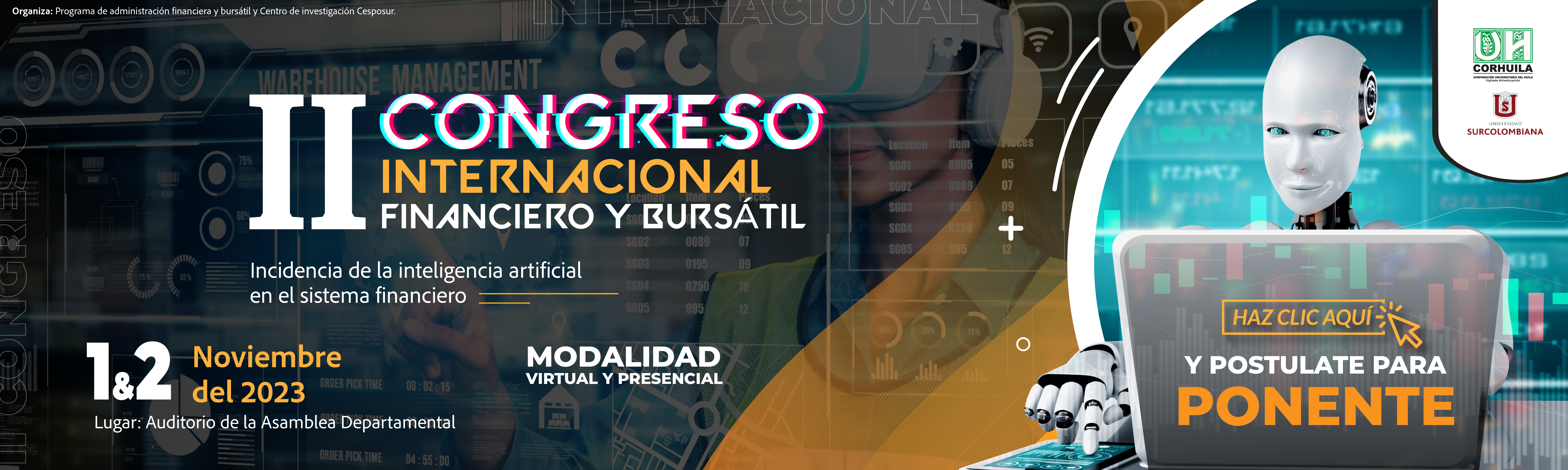 Segundo congreso internacional Financiero y Bursatil